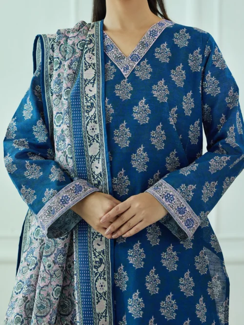 Unstitched | 3 Piece | Printed | Khaddar Shirt | OTL-1