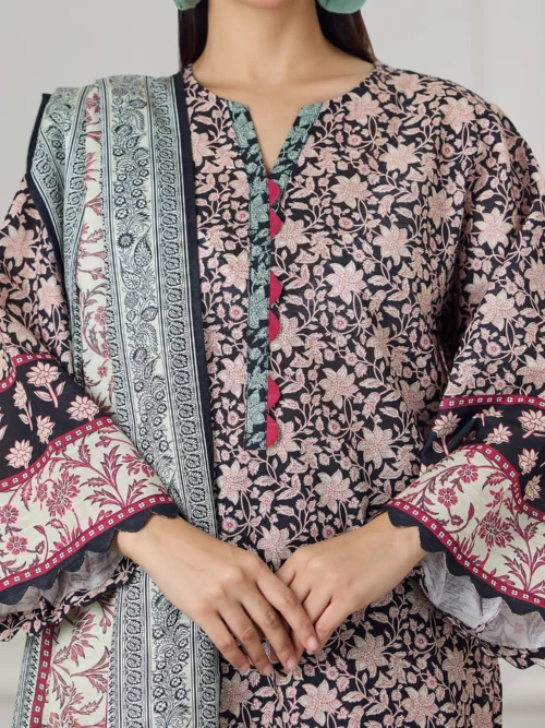 Unstitched | 3 Piece | Printed Khaddar | OTL-4
