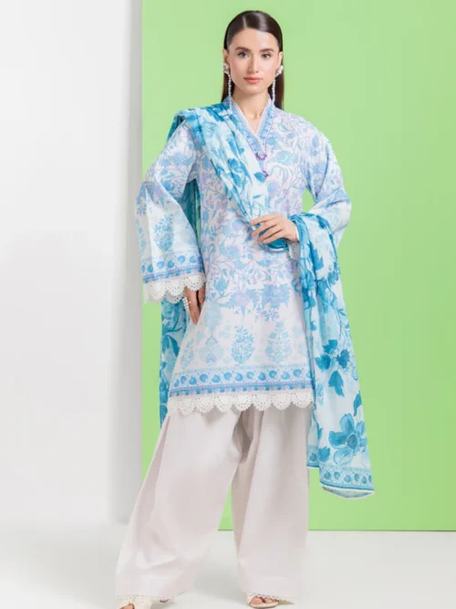 Unstitched | 3 Piece | Printed Lawn | OTL-7