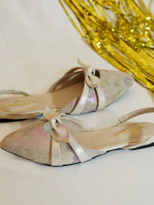 Dahlia Bow Knot Sling Back